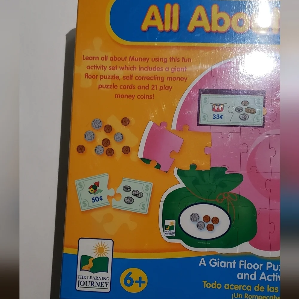 All About Money Floor Puzzle & Game